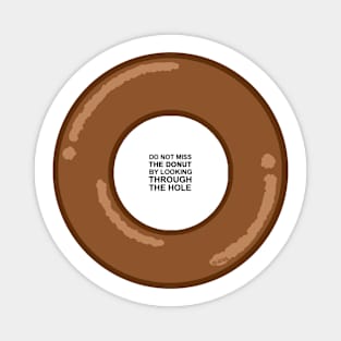 Donut's Wisdom Magnet